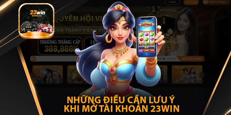 Những Điều Cần Lưu Ý Khi Mở Tài Khoản 23win