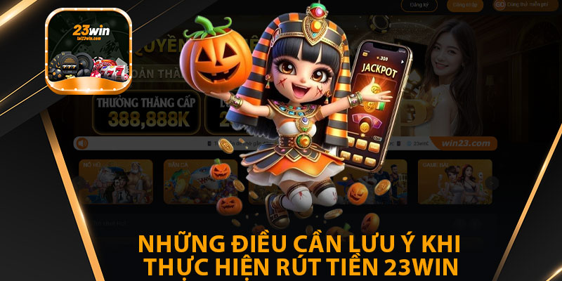 Những Điều Cần Lưu Ý Khi Thực Hiện Rút Tiền 23win